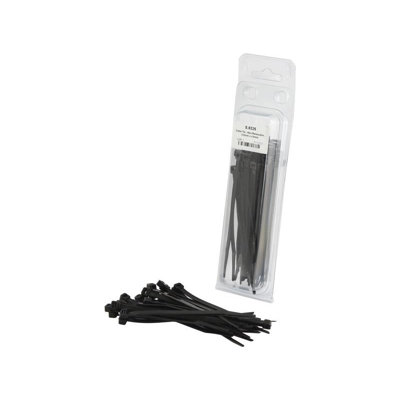 *SPECIAL PRICE* – Cable Tie – Non Releasable, 120mm x 4.8mm – Sparex Part No. S.6325