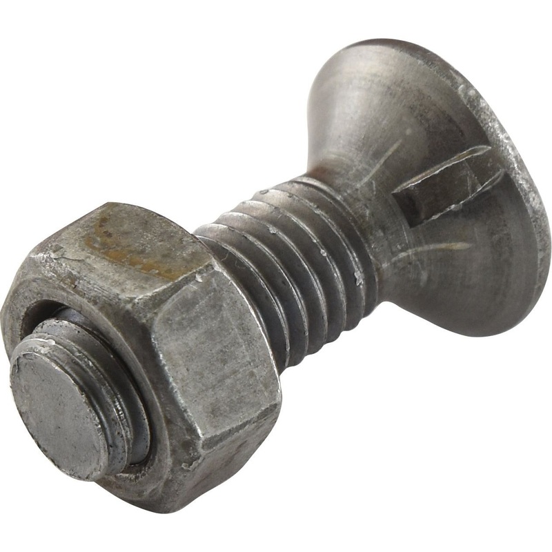 *SPECIAL PRICE* – Countersunk Head Bolt 2 Nibs With Nut (TF2E) – M14 x 45mm, Tensile strength 8.8 (25 pcs. Box) | Sparex Part No.S.78773