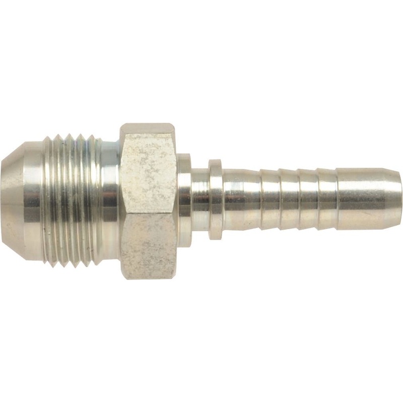 *SPECIAL PRICE* – Dicsa JIC 37 Hose Insert 1/4” x 9/16” Male Thread Straight | Sparex Part No.S.53116