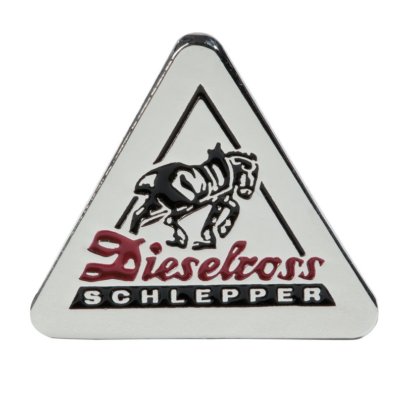*SPECIAL PRICE* – Dieselross Pin Badge X991006248000 | Grey Metal | Fendt Collectible