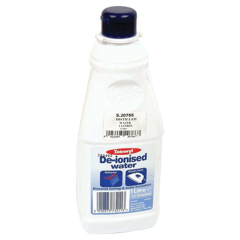 *SPECIAL PRICE* – Distilled Water 1 ltr(s) | Sparex Part No.S.20766