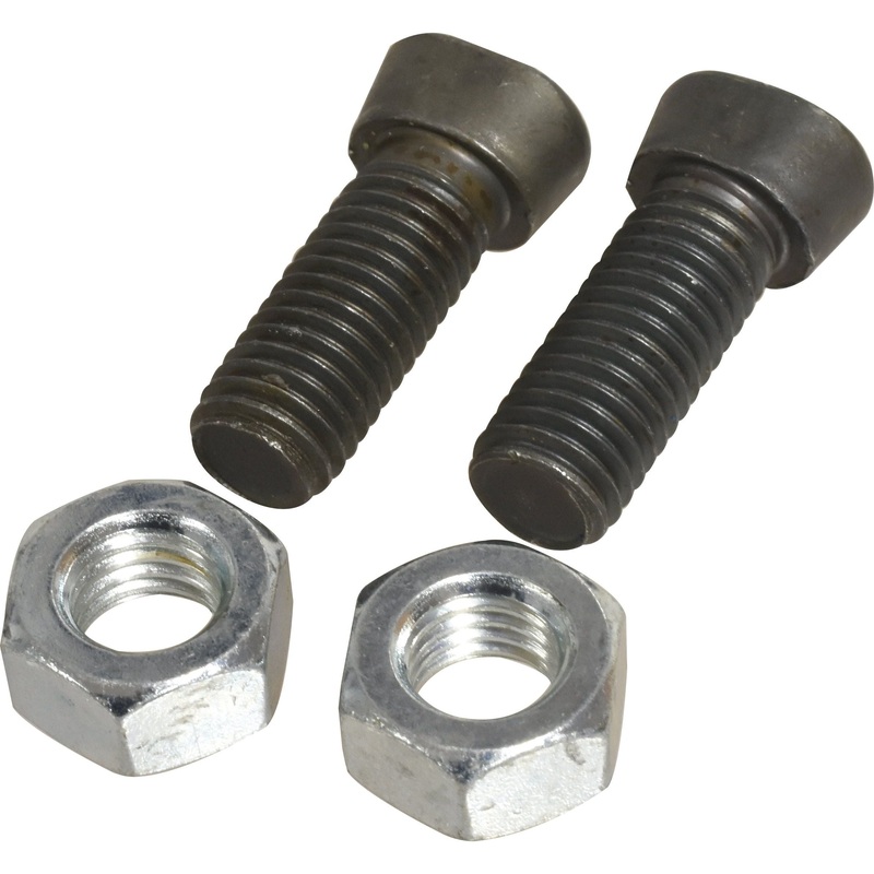 Conical Head Bolt 2 Flats With Nut (TC2M) – M12 x 37mm, Tensile strength 12.9 | Sparex Part No.S.76183