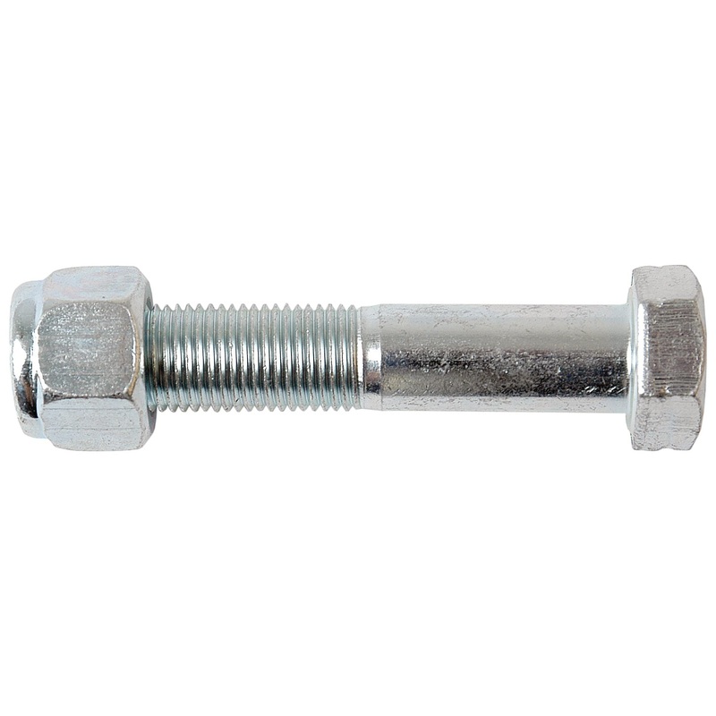 Bolt & Nut 1/2” x 2 1/4” (DIN 931) grade 8.8 UNF To fit as: 81766 | Sparex Part No.S.77769