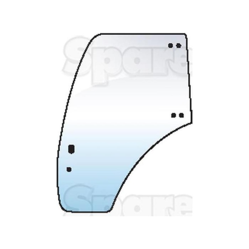 Door Glass LH | Sparex Part No.S.100675