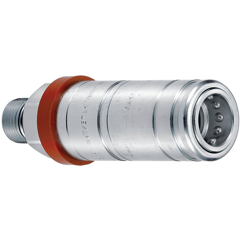 Faster Quick Release Hydraulic Coupling Female 3/4” Body x M30 x 2.00 Metric Male Bulkhead | Sparex Part No.S.132380
