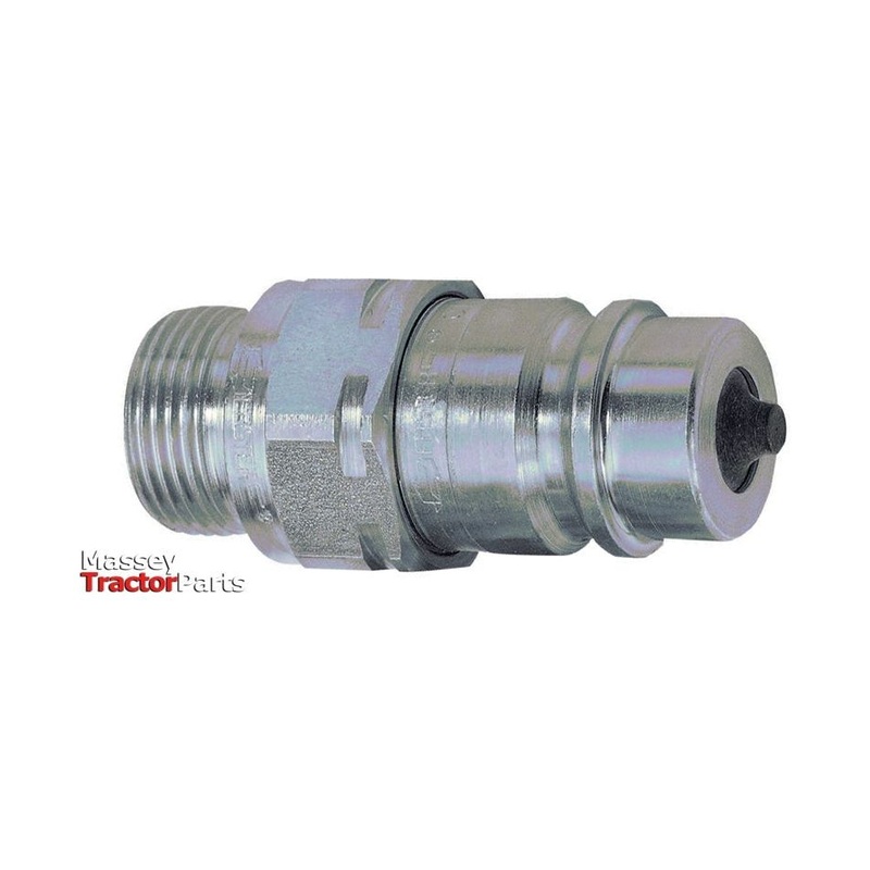 Faster Quick Release Hydraulic Coupling Male 1/2” Body x M18 x 1.50 Metric Male Thread | Sparex Part No.S.112653