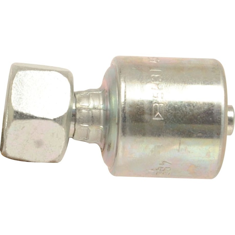 Gates BSP 60 Hose Insert 1/4” x 3/8” x 19 TPI; Female Straight Swivel – S.116118