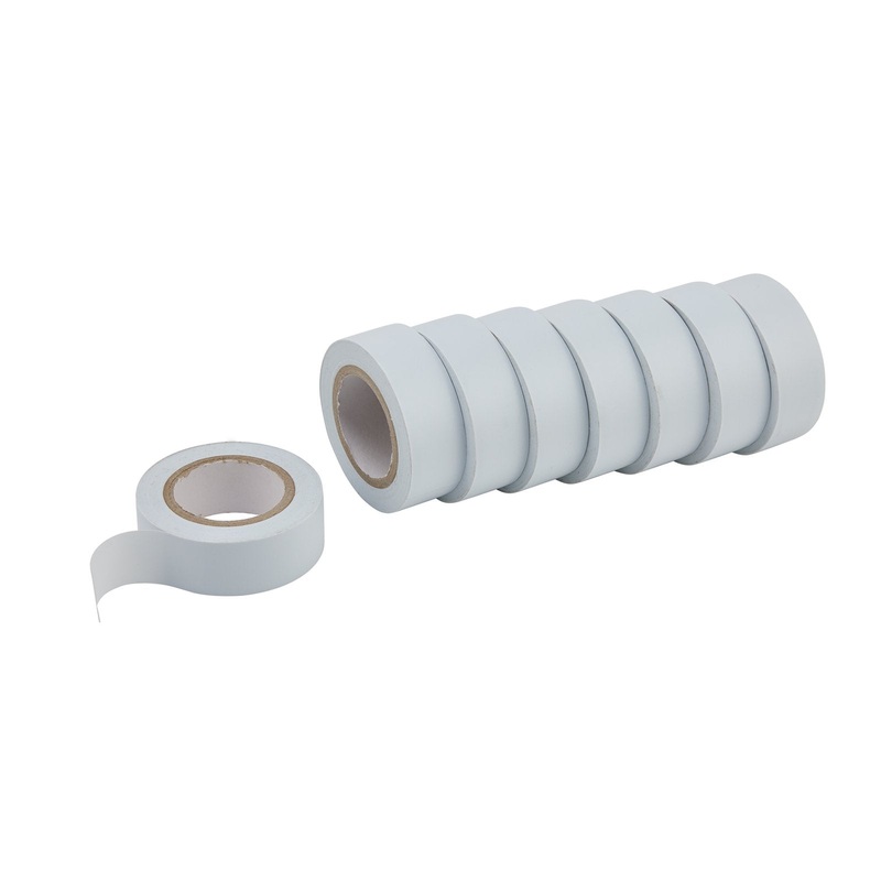 Draper Insulation Tape To Bsen60454/Type2, 10M X 19mm, White (Pack Of 8) – 619