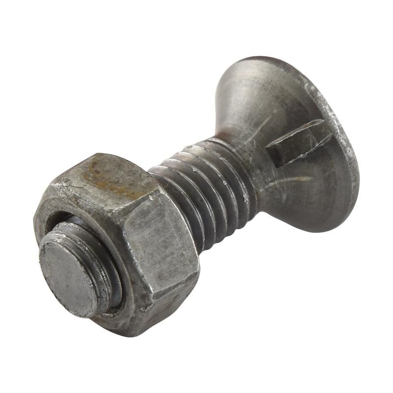 Countersunk Head Bolt 2 Nibs With Nut (TF2E) – M14 x 45mm, Tensile strength 8.8 (25 pcs. Box) – Sparex Part No. S.21414