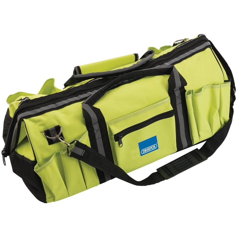 Draper Hi-Vis Tool Bag, 600mm – HVTB