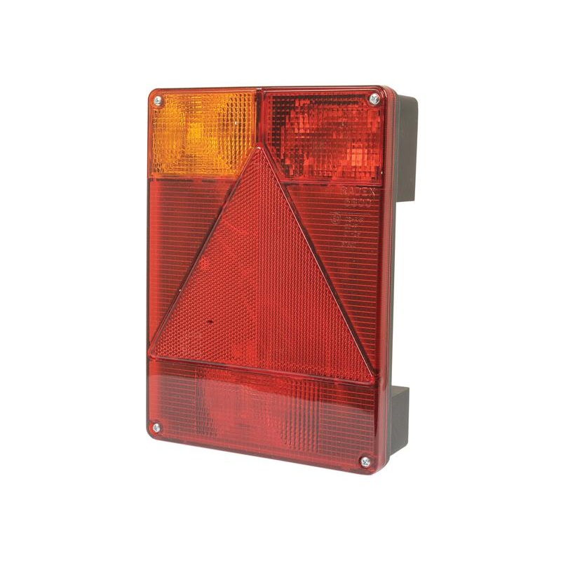 Rear Combination Light, (Halogen), Function: 5, Position / Stop / Indicator / Fog / Number Plate, LH, 12V – Sparex Part No. S.26649