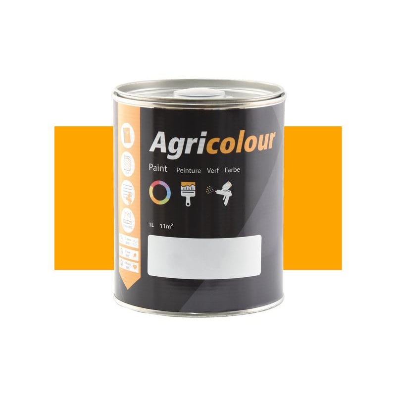 Agricolour – Bunning Yellow Paint 1L Tin – Sparex Part No. S.170093
