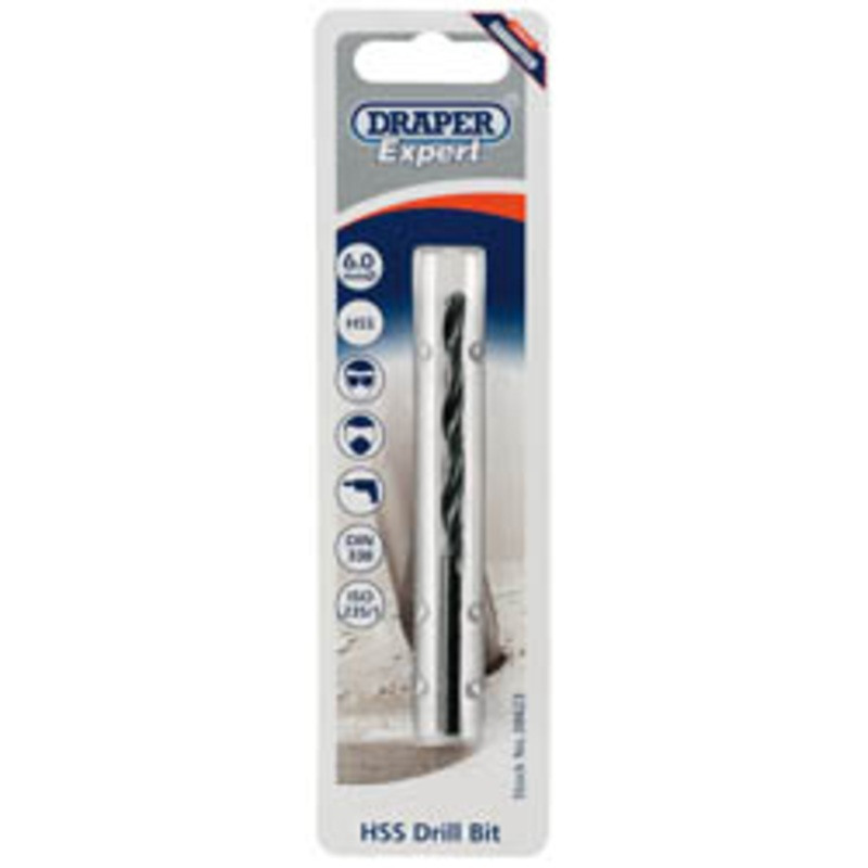 Draper Hss Drill Bit, 6.0mm – H29MPB