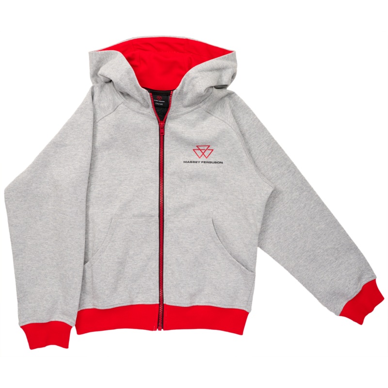 Massey Ferguson Kids’ Tracksuit Jacket  Zip-Up Jogging Hoodie | X993532213