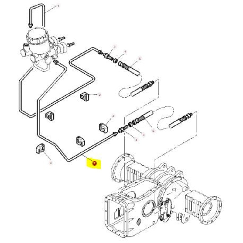 Hydraulic Pipe – 3807731M93