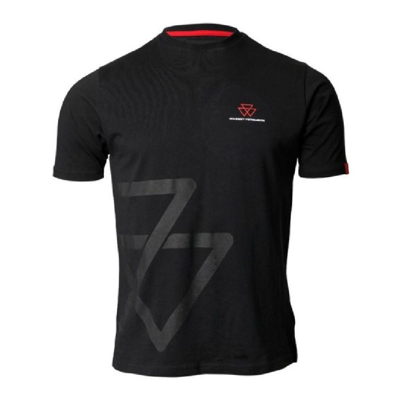 Massey Ferguson Black T-Shirt  Premium Cotton & Logo Print | X993442214