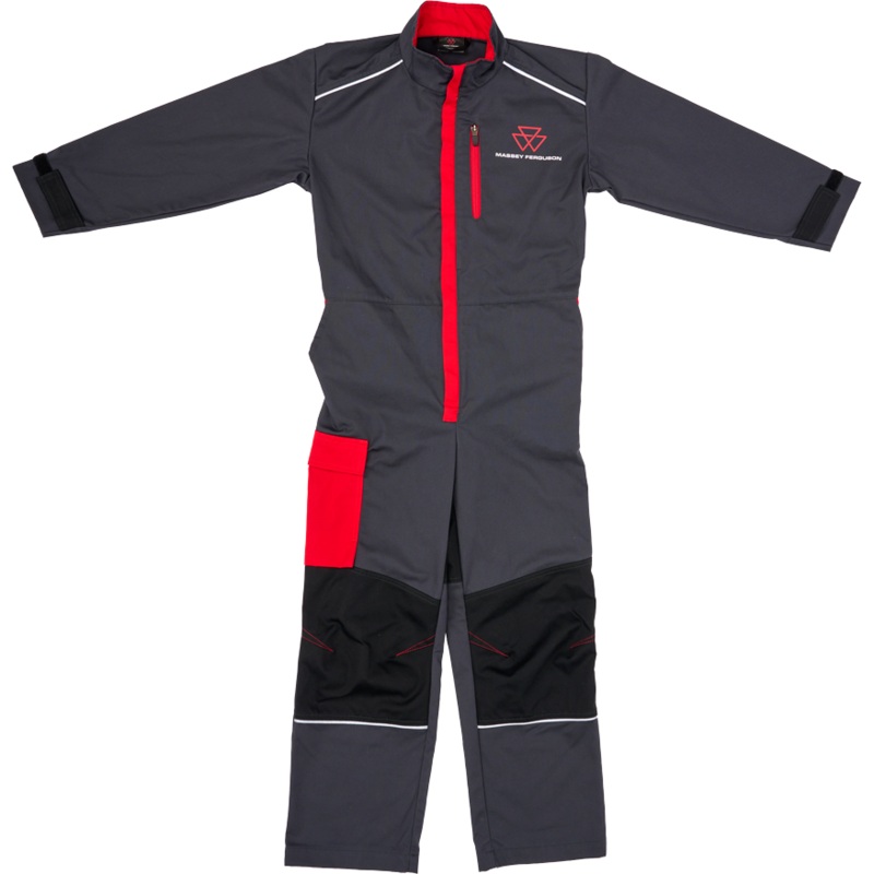 Massey Ferguson Kids’ Overall  Durable, Reflective & Adjustable Workwear | X993532207