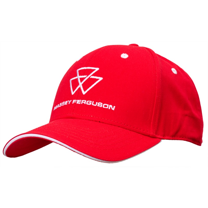 Massey Ferguson Red Cap  Embroidered Logo & Adjustable Fit | X993232204000
