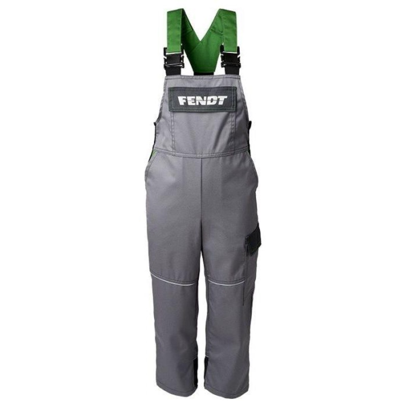 Fendt Kids’ Bib & Brace Overalls  X991018099 | Durable & Reflective Workwear