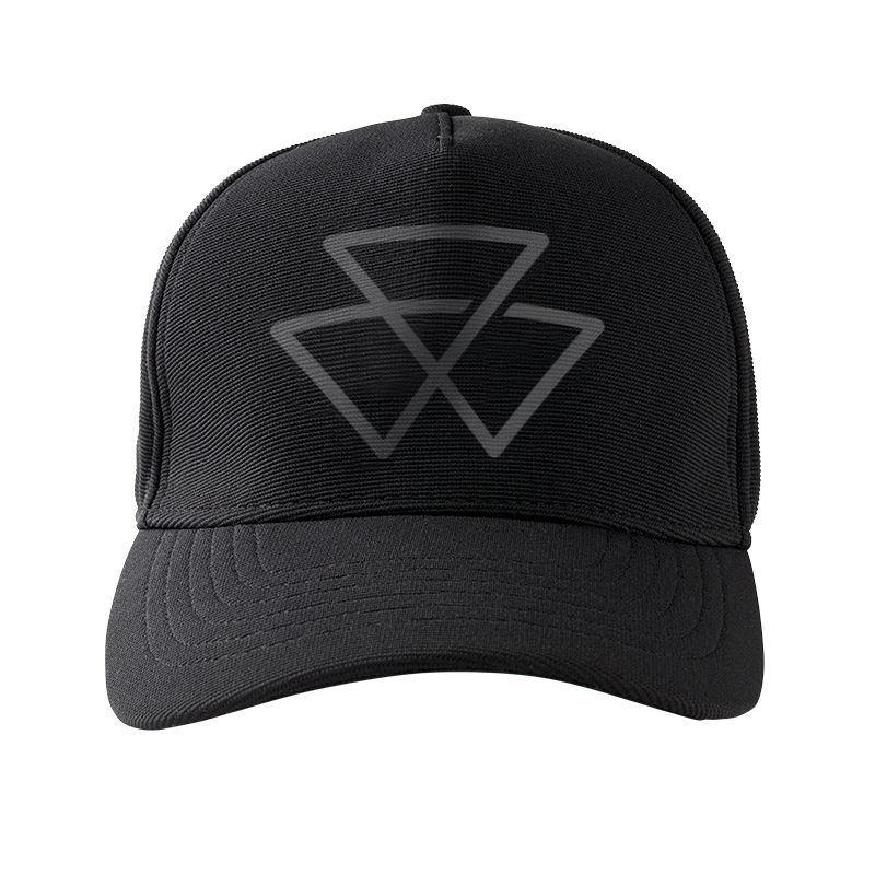 Massey Ferguson Black Cap  Adjustable Cotton Twill with HD Logo Print | X993232201000