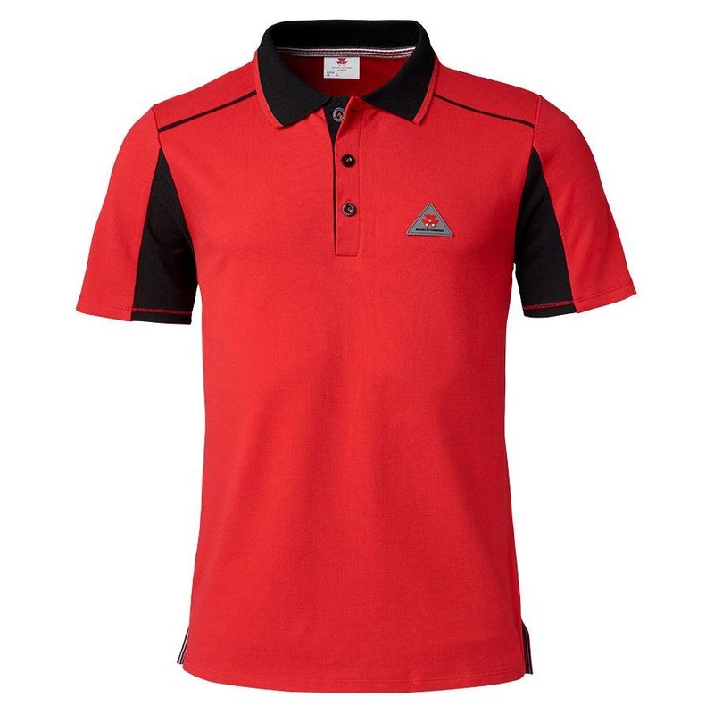 Massey Ferguson Mens Red Polo Shirt  Classic Design & New Logo | X993322204