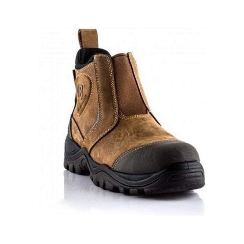 Buckler Safety Dealer Boots Waterproof Dark Brown  BSH014BR | S3 HRO AN SRC Rated