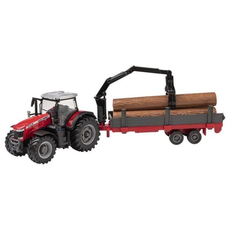 Massey Ferguson MF 8740 with Timber Loader & Crane  1:32 Scale Model | X993222103000