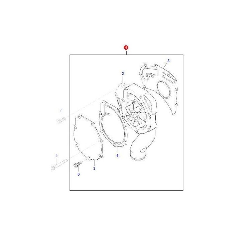 Massey Ferguson – Water Pump – ACP0230380