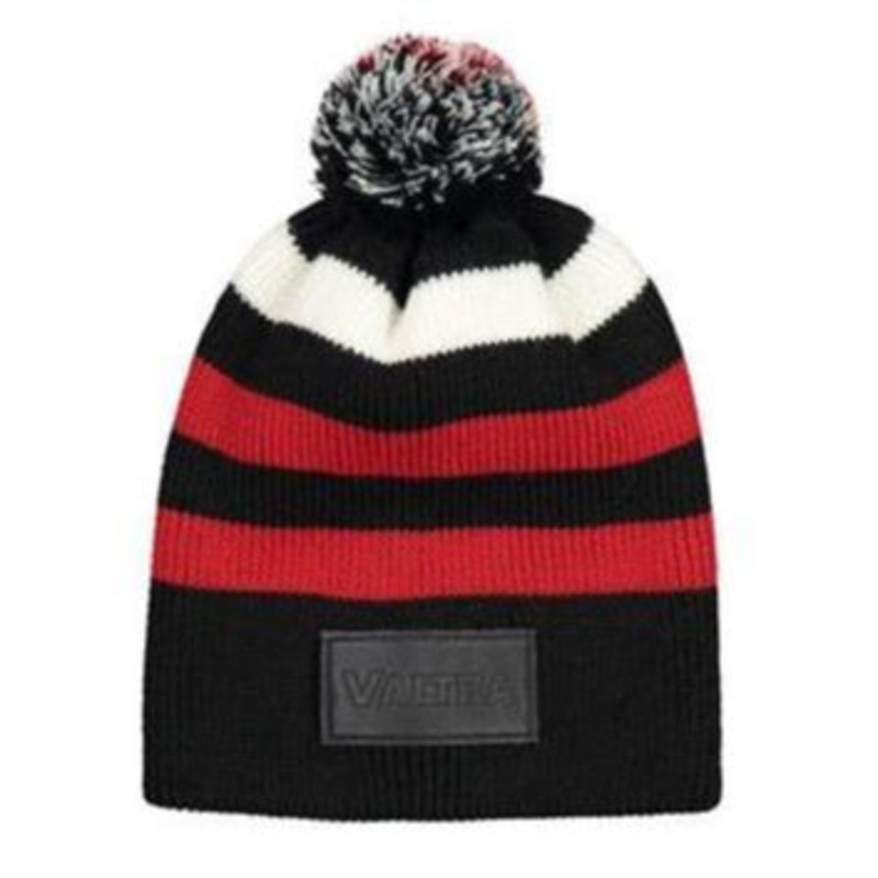 Valtra Kids Beanie  Striped Wool-Blend Hat with Cotton Lining | V42801460