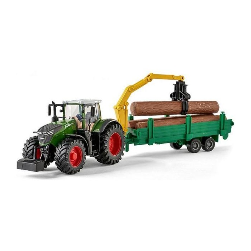 Fendt 1050 Vario with Wooden Trailer  Bburago Pull-Back Toy Tractor | X991019091000