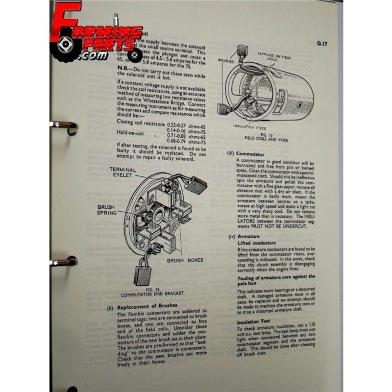 Massey Ferguson – 35/35X Workshop Manual – 819147M1