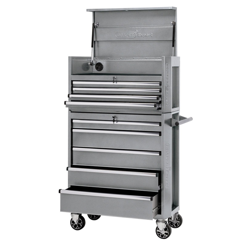 Draper Expert Combined Roller Cabinet And Tool Chest, 9 Drawer, 36 – DTKTC4C/RC5C