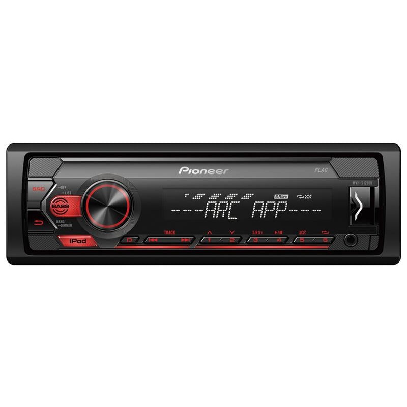 Radio – Android | Aux In |  iPod-iPhone | Spotify App | USB | Receiver | Short Body (MVH-S120UI) – Sparex Part No. S.167579