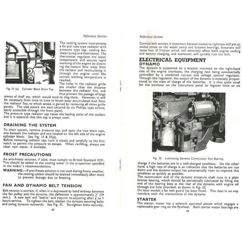 Massey Ferguson – 65 Operators Instruction Book – 819162M3