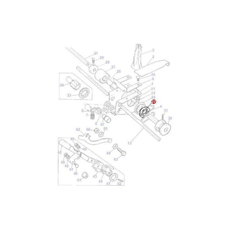 *STOCK CLEARANCE* – Massey Ferguson Washer 5 Flutes 877245M1 | OEM Planter Drill Part