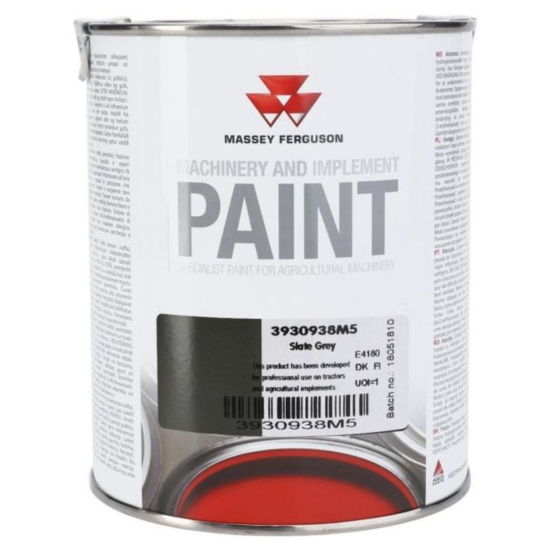 Massey Ferguson – Slate Grey Paint 1lts – 3930938M5