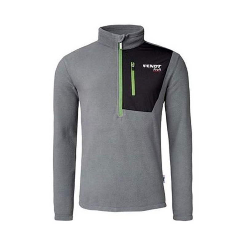 Fendt Mens Profi Half-Zip Fleece  Lightweight & Anti-Pilling | X99102020C
