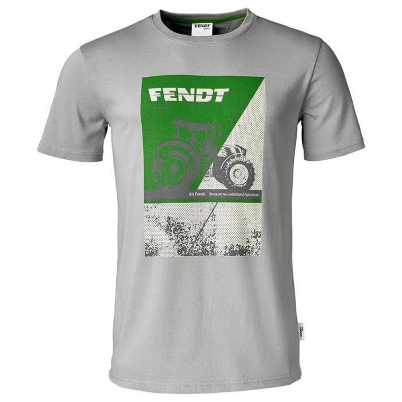 Fendt Mens T-Shirt  Vintage Print & 100% Cotton | X99102017C
