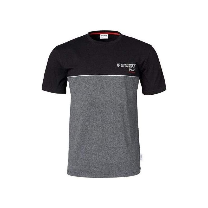 Fendt Pro T-Shirt  Black/Grey Reflective Work Tee | X991019022C