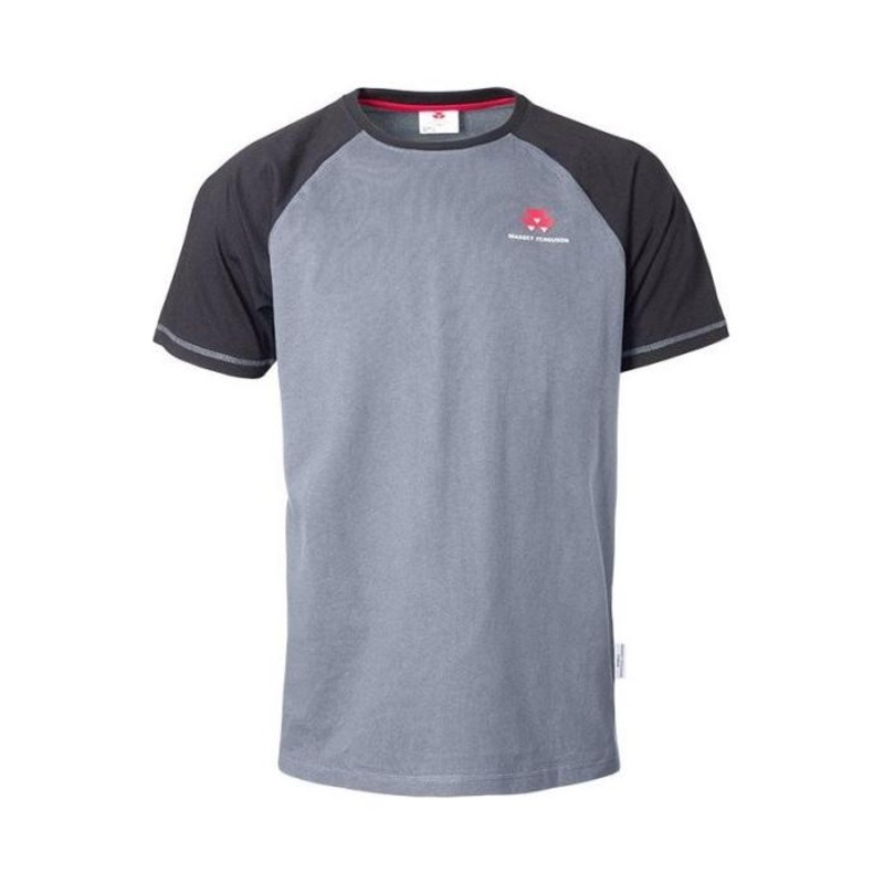 Massey Ferguson Raglan T-Shirt  Durable Cotton Work Tee | X993311903