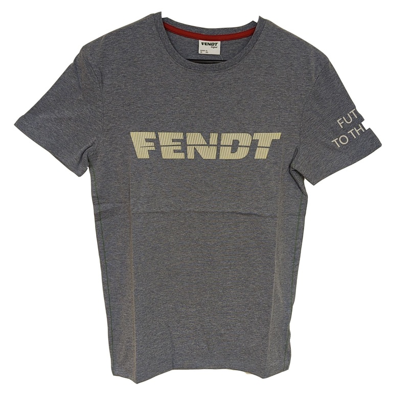 *SPECIAL PRICE* – Fendt Mens T-Shirt  Grey-Blue with HD Print | X99101901