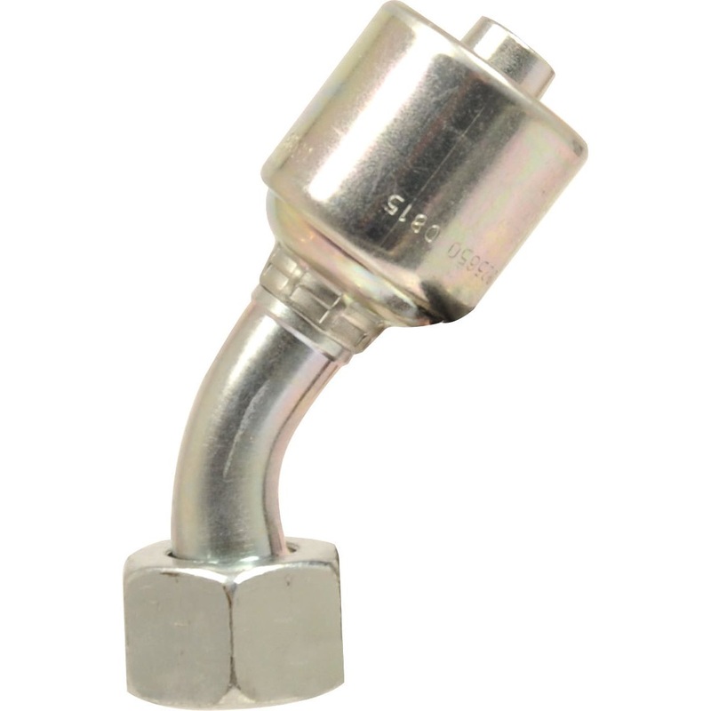 Gates Metric 24 Hose Insert 1/4” x M16 x 1.50 Female 135 Swept Swivel – S.116316