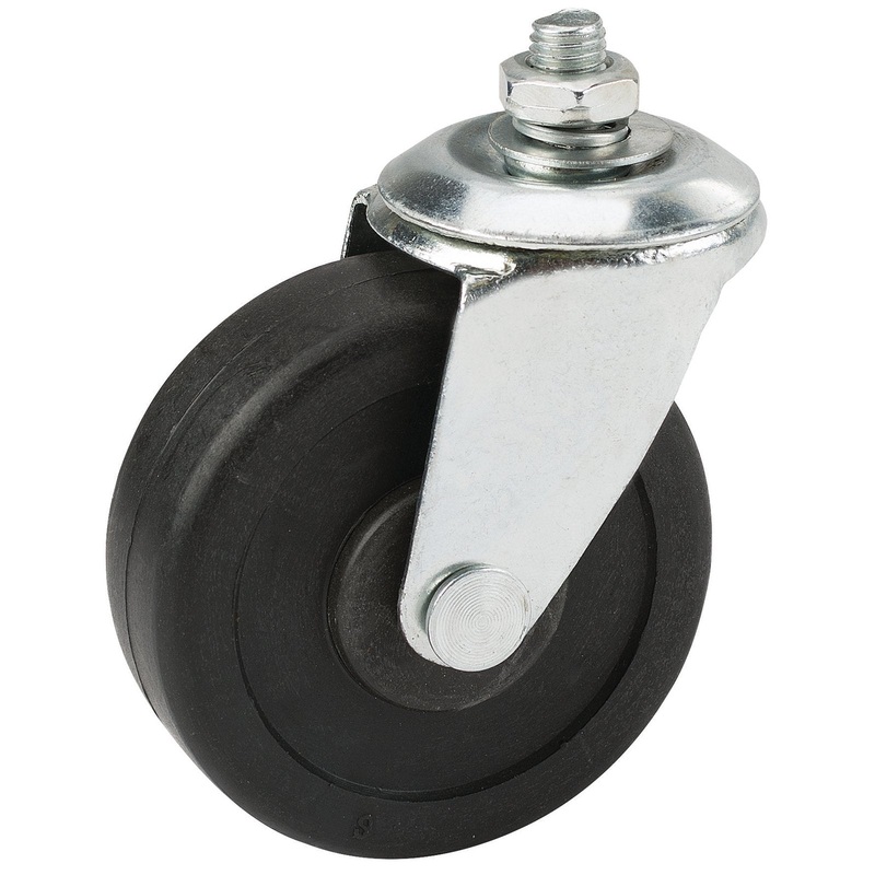 Draper Solid Rubber Castor Wheel, 70mm – YDSCT/T