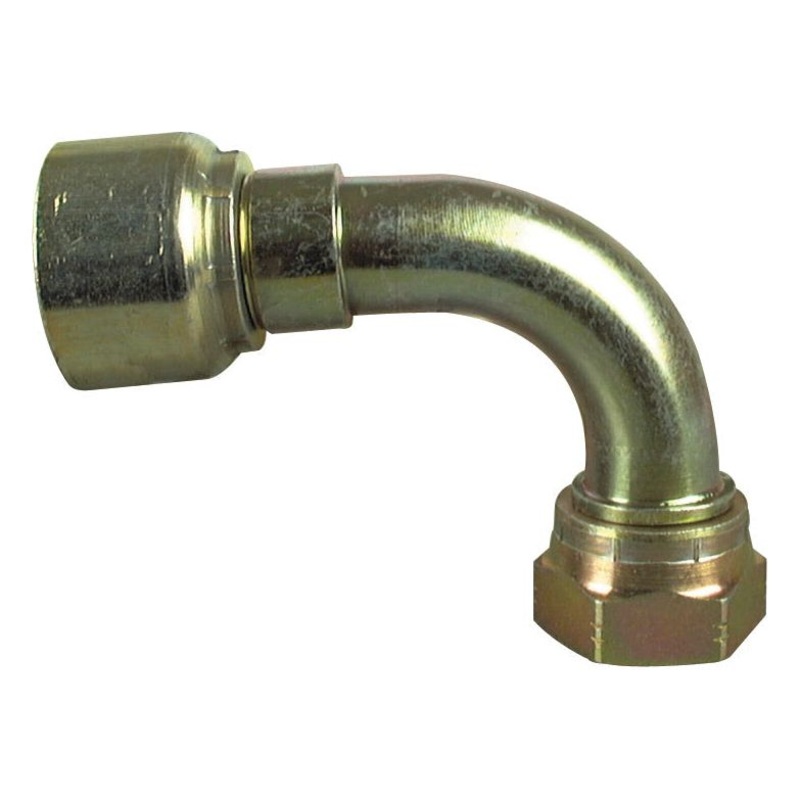 Parker BSP Hose Insert 1/4” x 3/8” x 19” Female 90 Swept Swivel – S.3130604