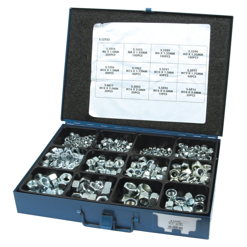 Metric Self Locking Nut, M6 – 16×1.00 – 2.00mm (DIN 934/985) Metric Coarse | Sparex Part No.S.12752