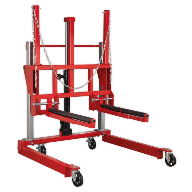 Wheel Removal Trolley 500kg Adjustable Width – W508T