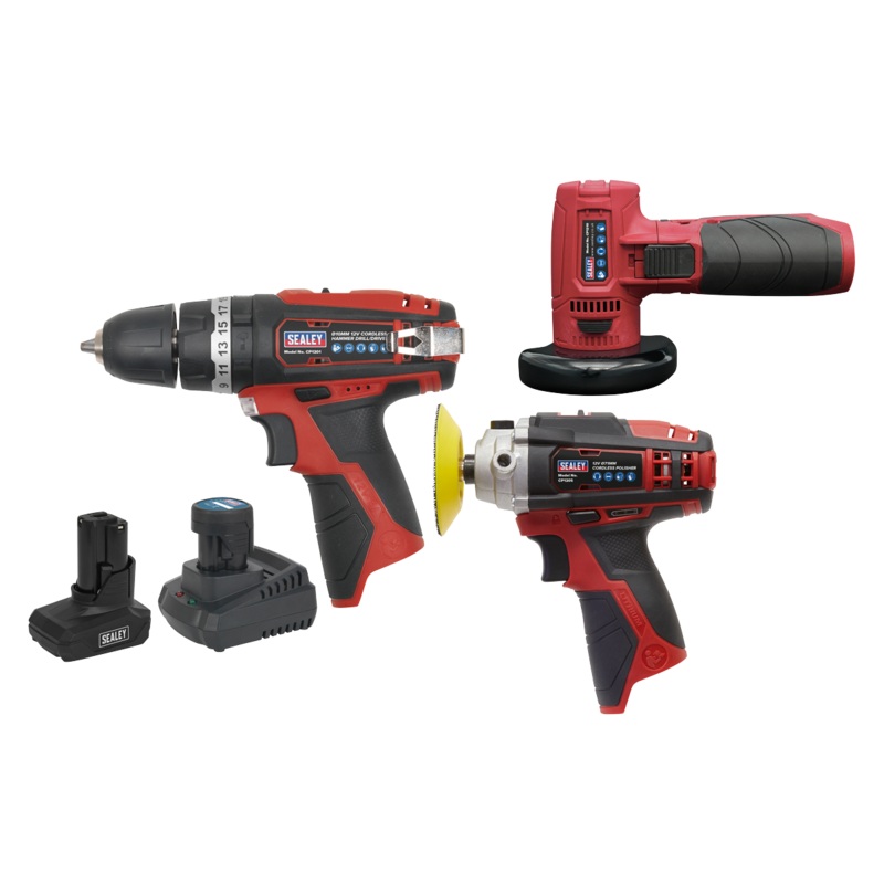 3 x 12V SV12 Series Cordless Power Tool Combo Kit – CP1200COMBO7