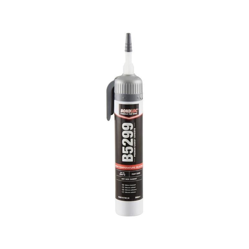 BondLoc B5299- High Temperature Silicone – 200ml – Sparex Part No. S.24109