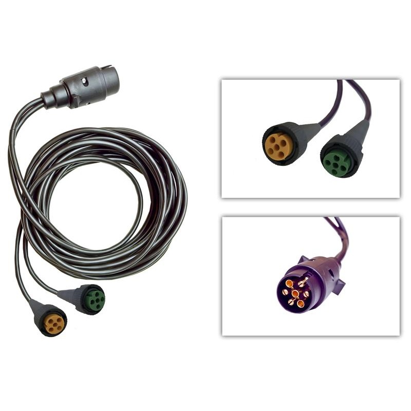 Cable Kit 5M, 7 Pin Male – 5 Pin Female – Sparex Part No. S.164645