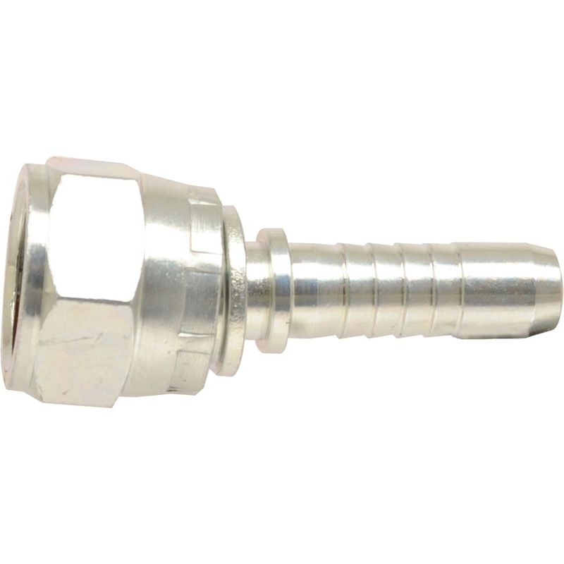 Dicsa JIC 37 Hose Insert 3/8” x 5/8” Female Thread Straight Swivel | Sparex Part No.S.116724